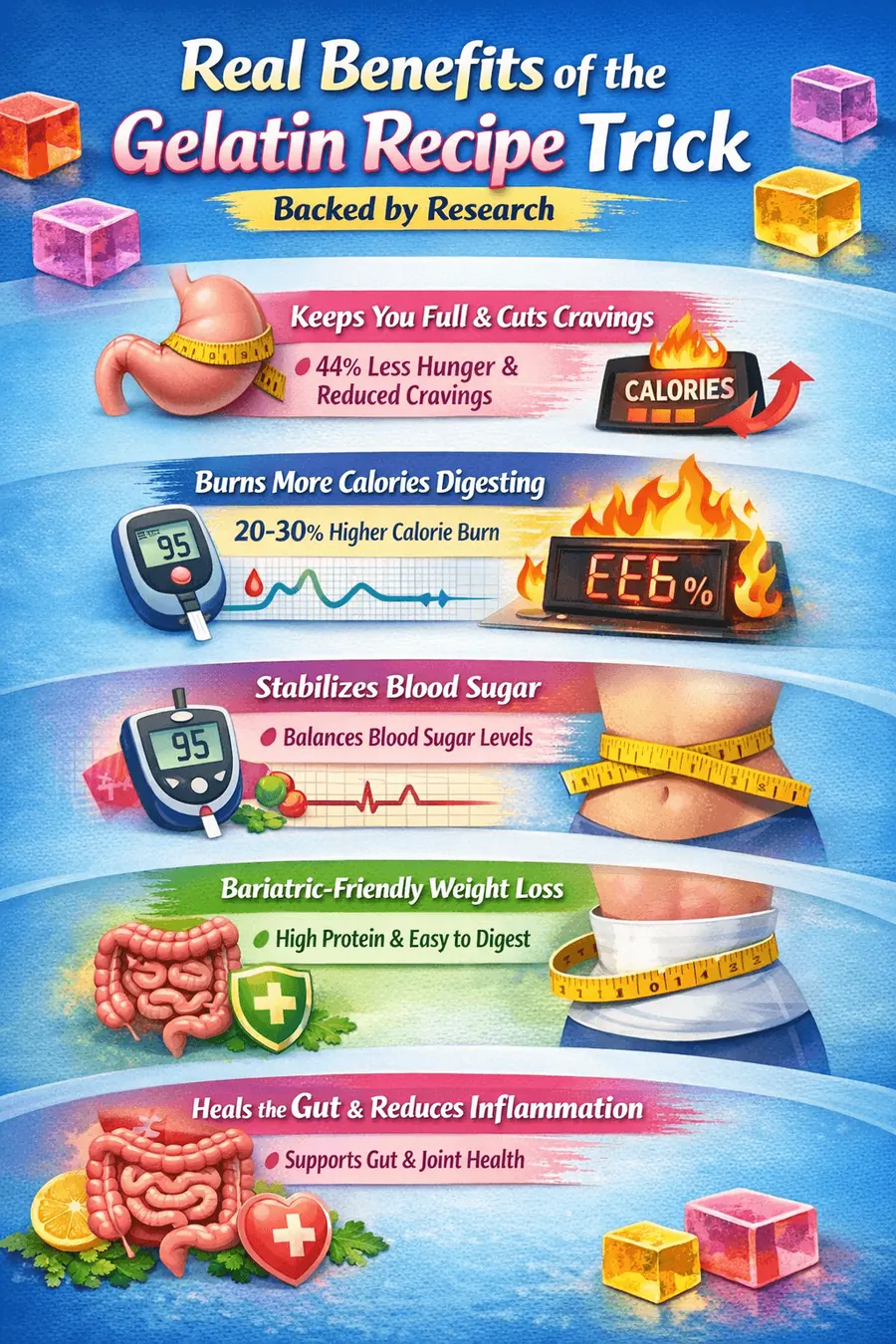 high protein bariatric gelatin recipe for weight loss with whey protein