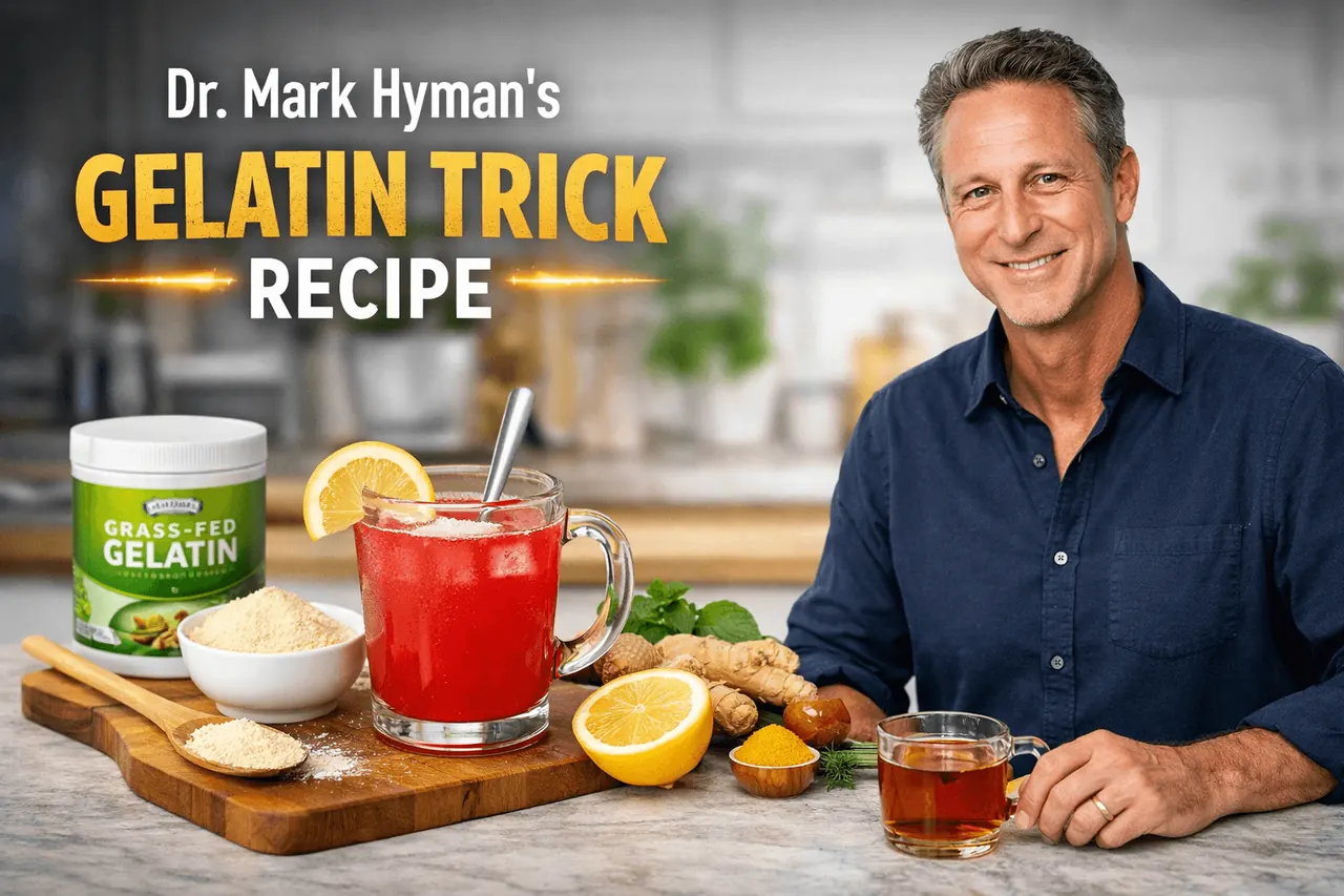 gelatin hack for weight loss drink prepared in home kitchen