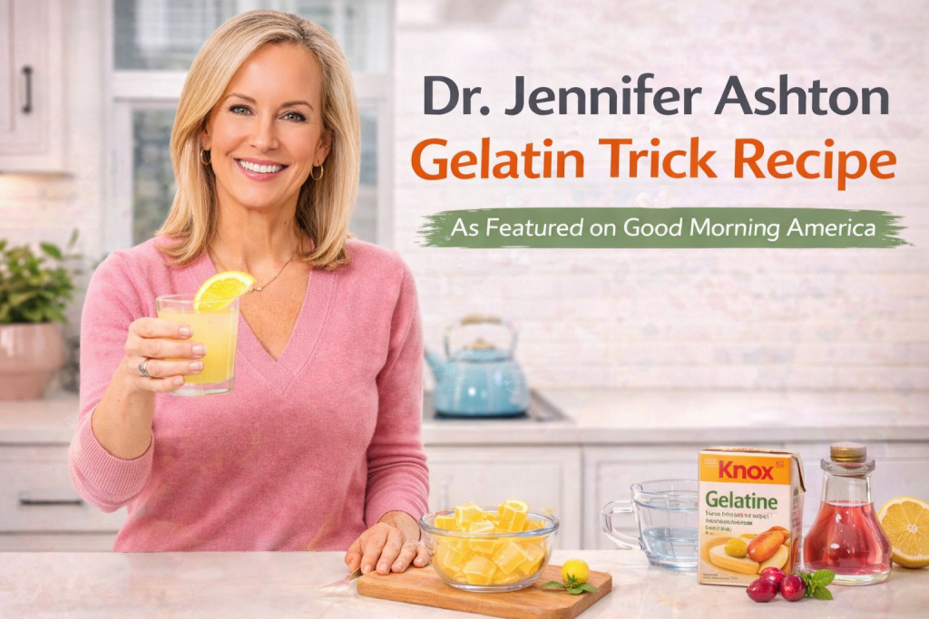 What Is the Dr Jennifer Ashton Gelatin Trick Recipe What Is the Dr Jennifer Ashton Gelatin Trick Recipe
